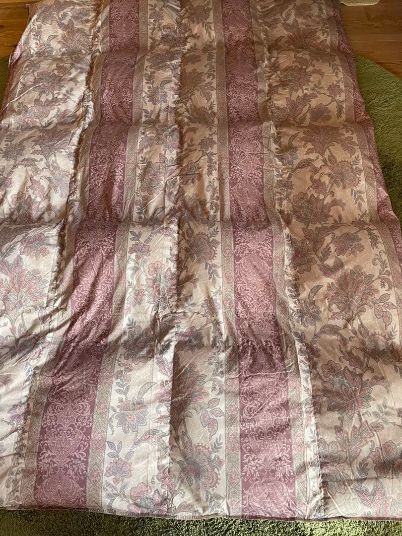 2枚セット【エコダウン使用】寒冷地仕様　羽毛布団　シングル　ホテル仕様