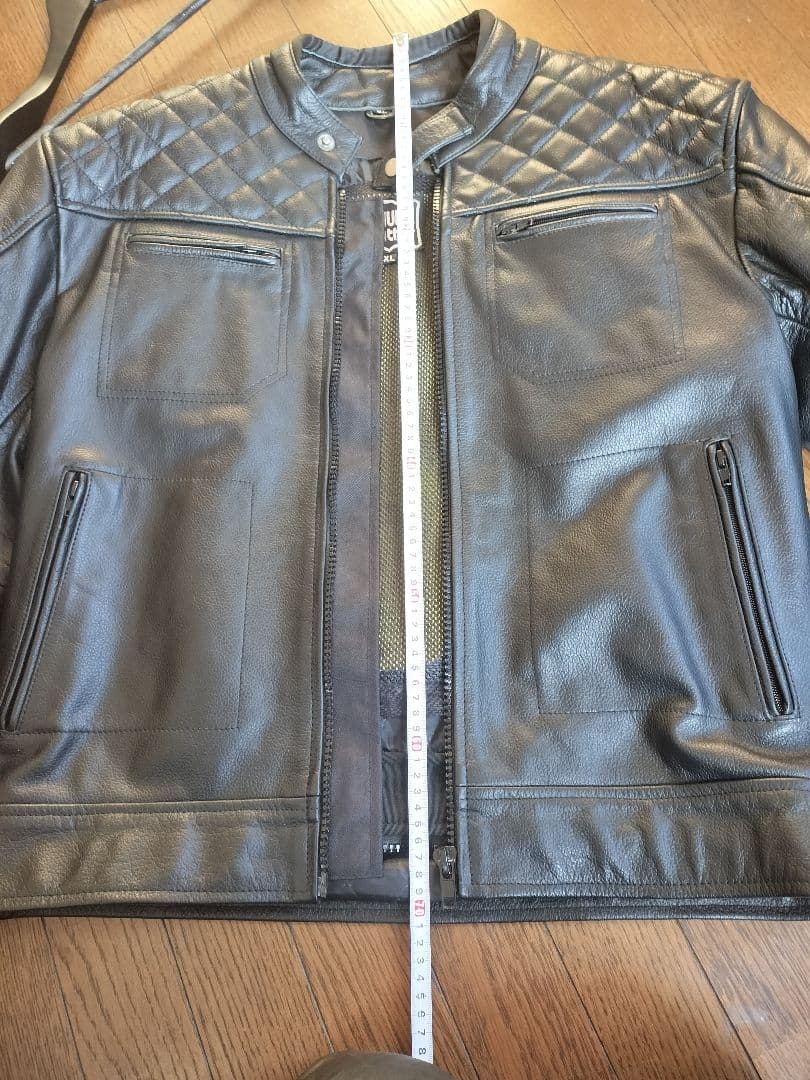 シングル ジャケット　 牛革　XL