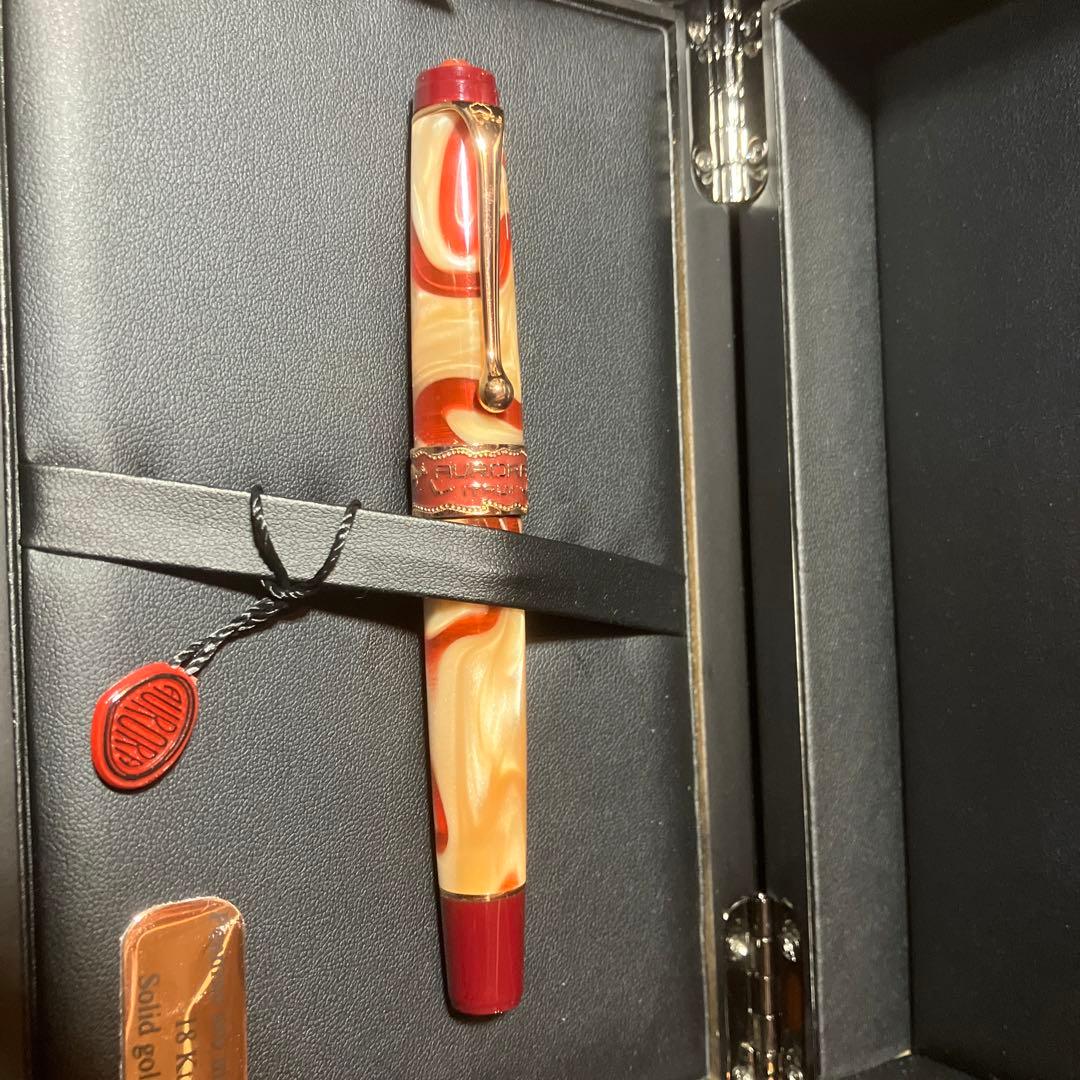 ウインターセール28日まで　限定　アウロラ　限定7500本 万年筆 大陸シリーズ