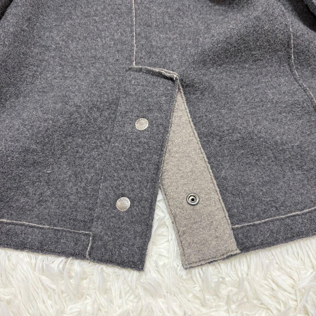 美品✨ Lサイズ アルマーニコレツィオーニ ウール ダブルブレスト コート