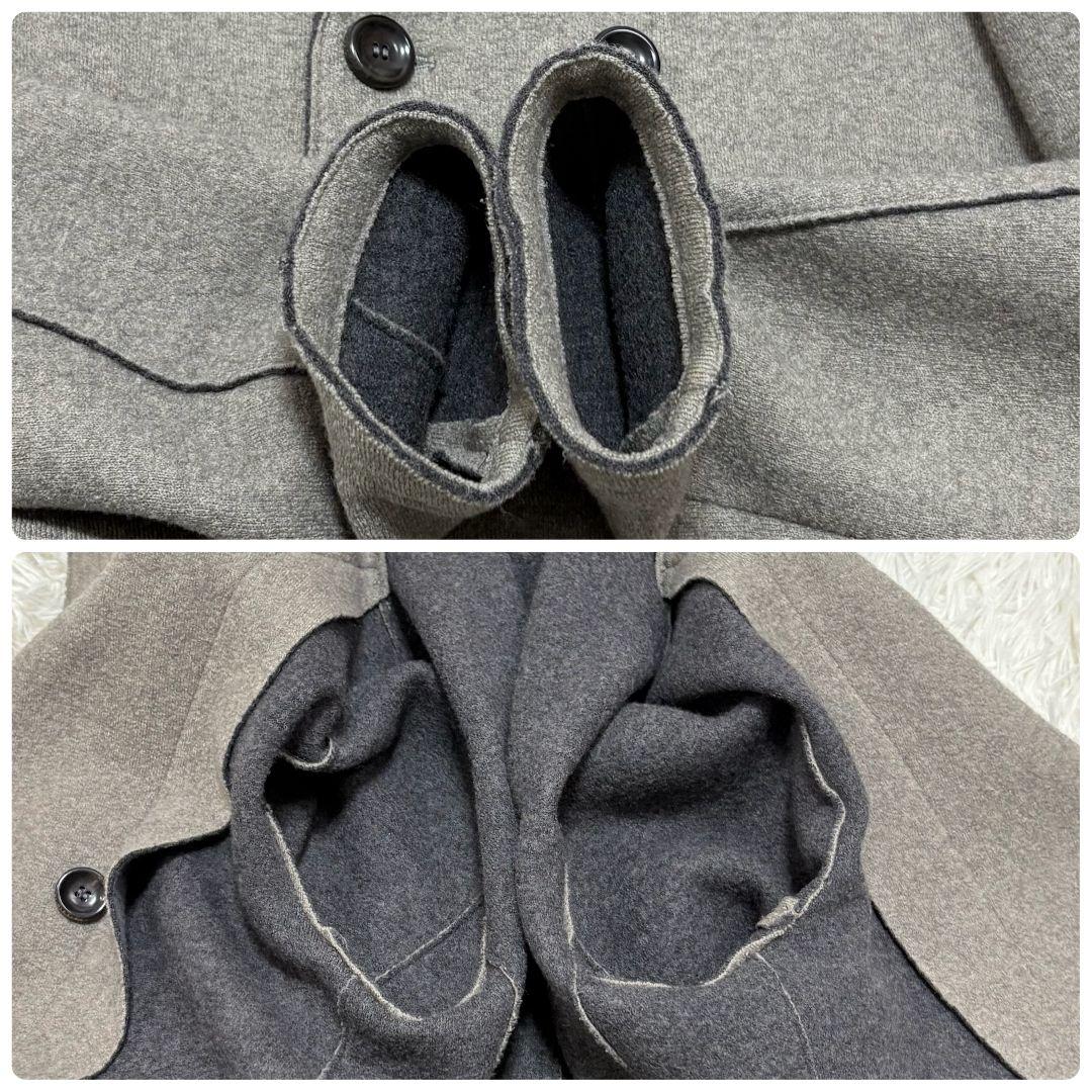 美品✨ Lサイズ アルマーニコレツィオーニ ウール ダブルブレスト コート