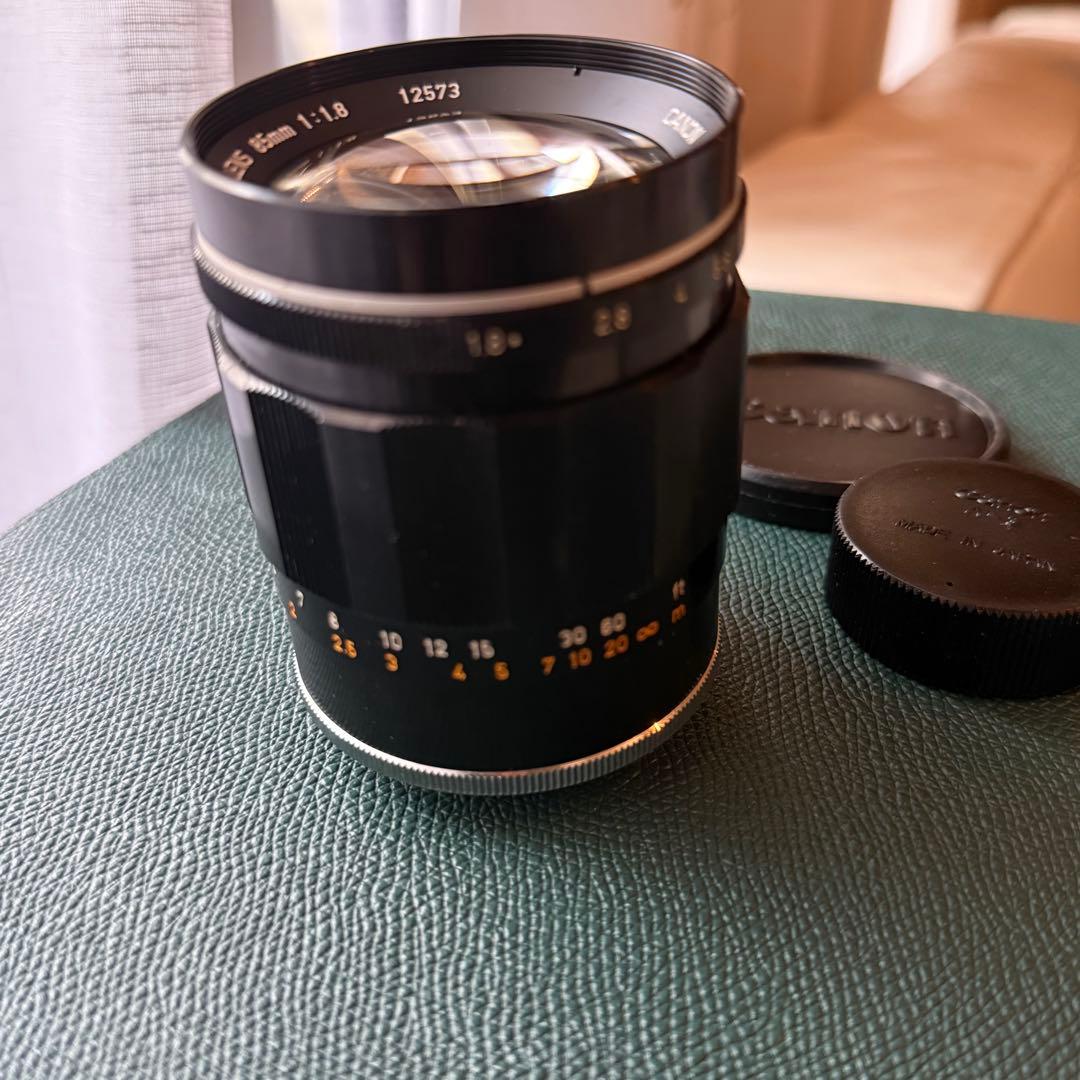 Canon L 85mm F1.8 ライカLマウントレンジファインダー用レンズ