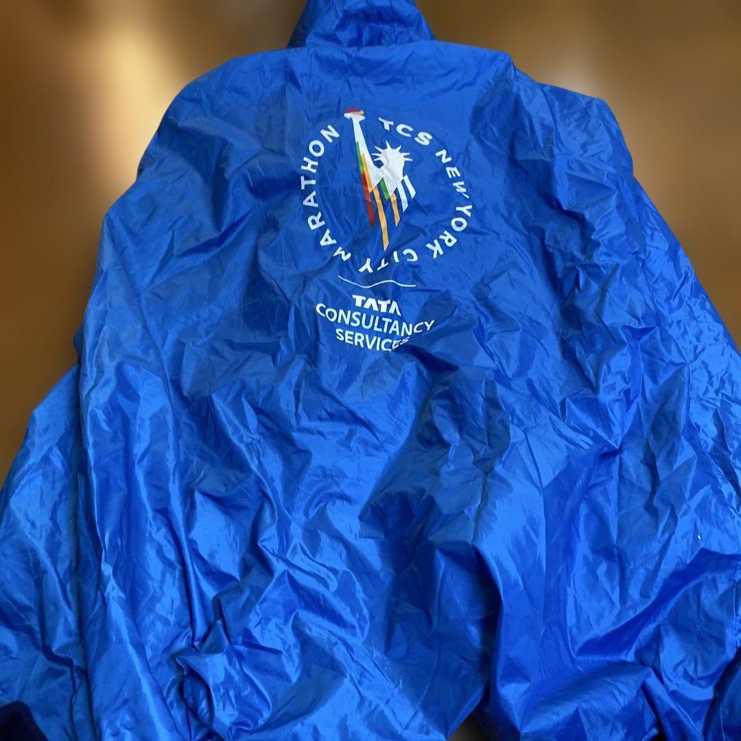 ニューヨークシティマラソン　ウォーマー　ベンチコート自由の女神