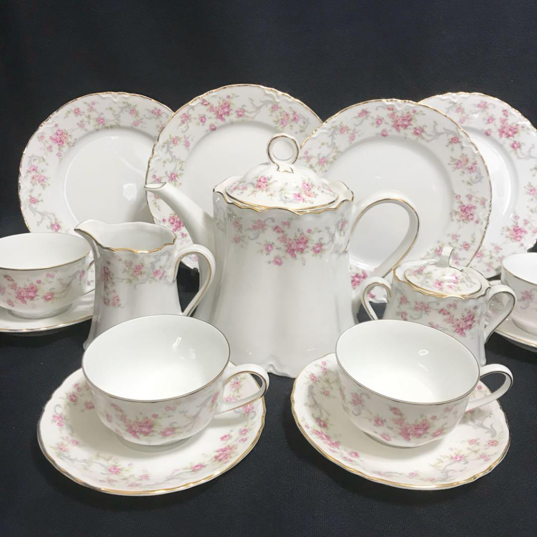 フッチェンロイター  HUTSCHENREUTHER 薔薇 ポット セット