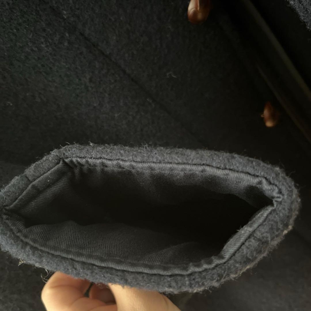 ダントン ウールモッサシングルジャケット ネイビー サイズ38