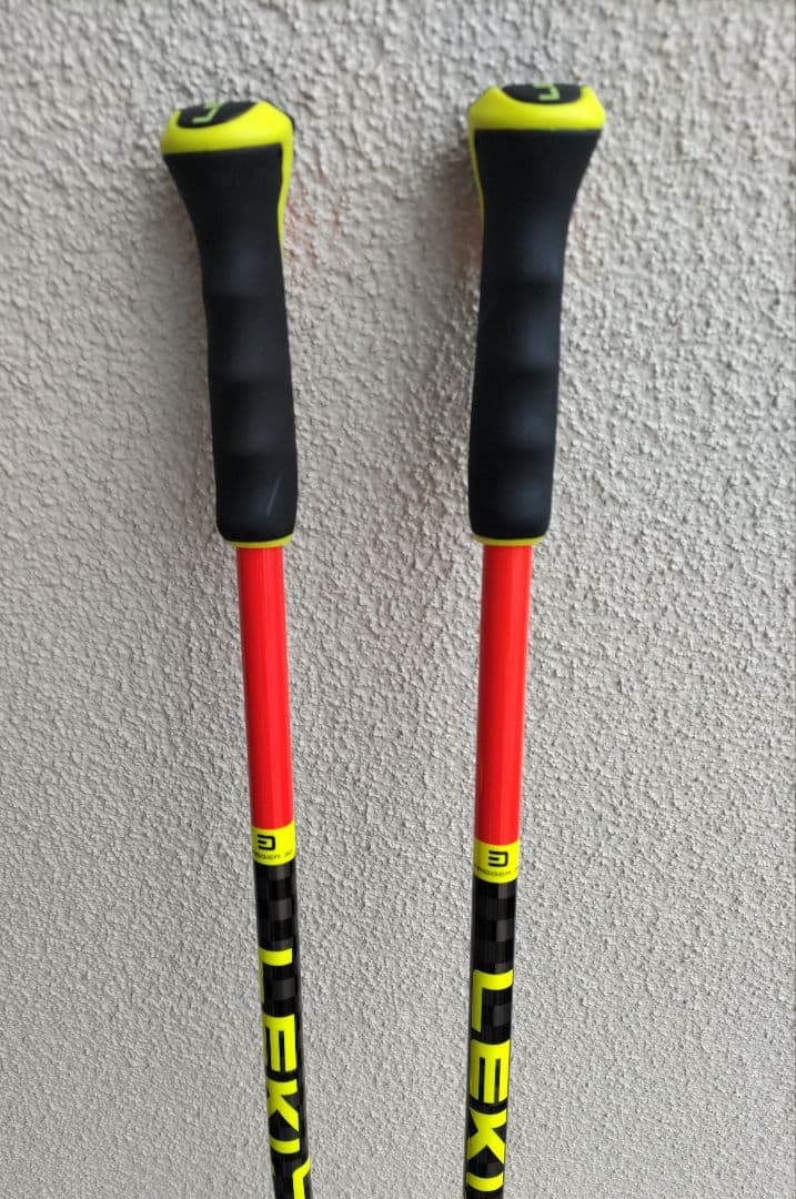 LEKI WCR GS CARBON GS カーボン 3Dポール 120cm