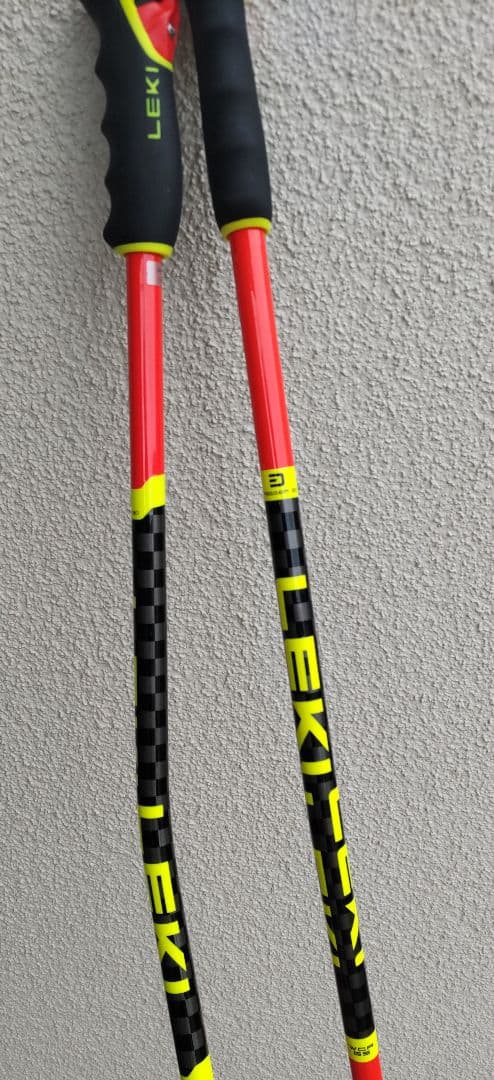 LEKI WCR GS CARBON GS カーボン 3Dポール 120cm