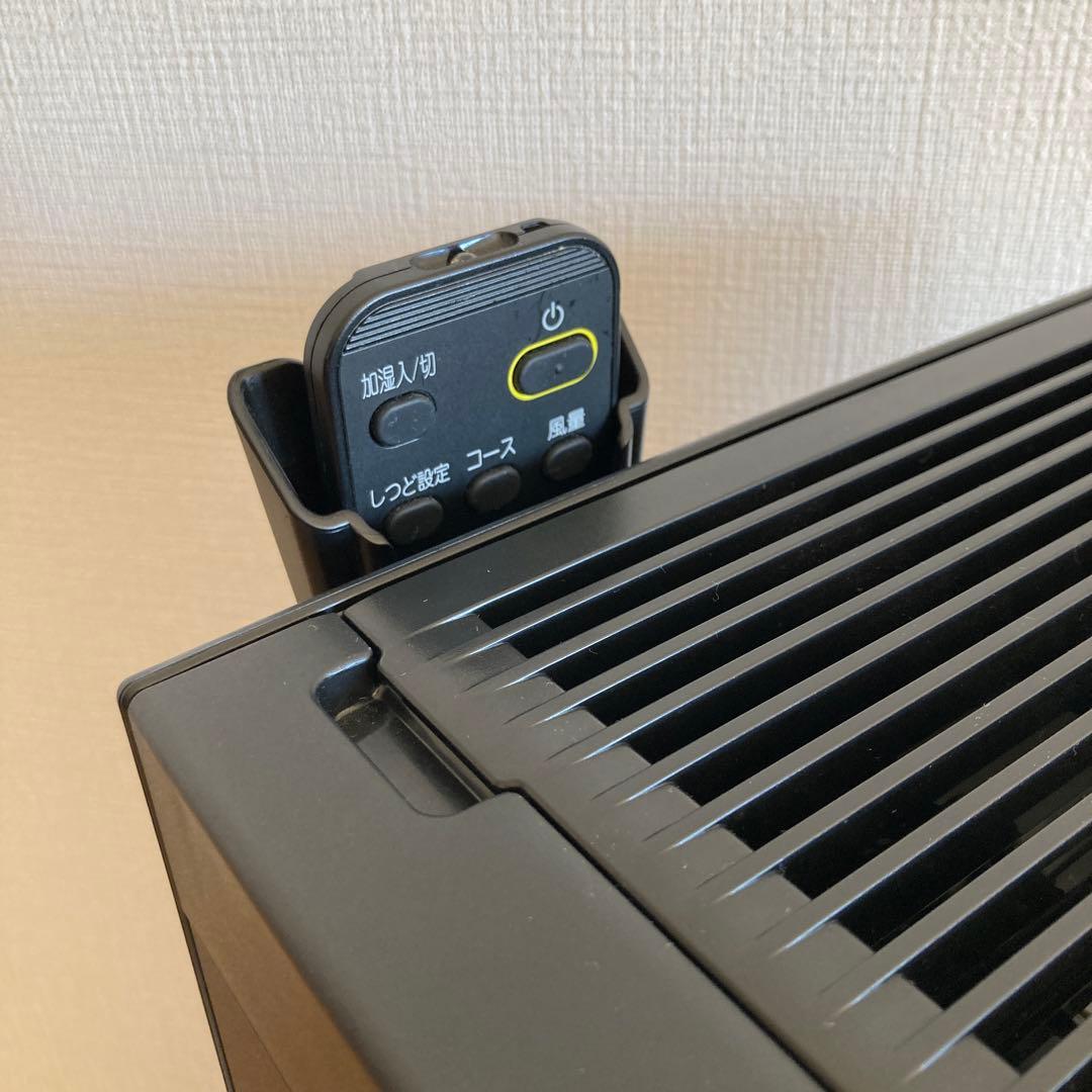 ダイキン ストリーマ空気清浄機（加湿機能付き）ブラック 2020年製 リモコン付