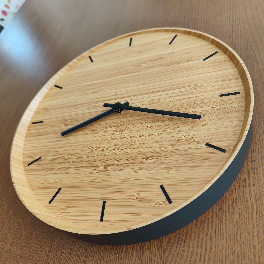 （値下げ・新品同様）ウォールクロック 時計 TEORI 　1321-P-WC