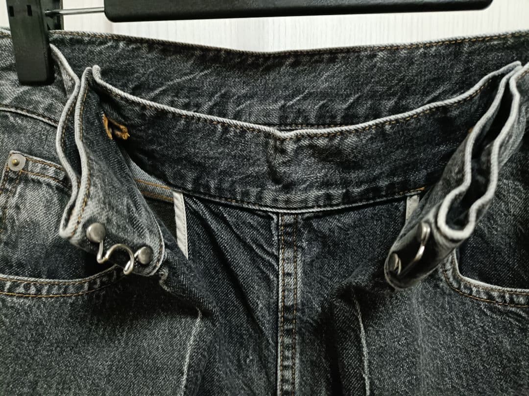 JOHN LAWRENCE SULLIVAN ワイドデニムパンツ