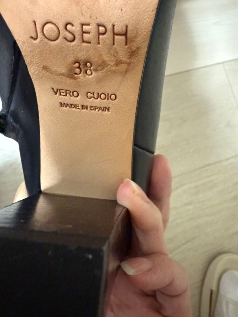 JOSEPH/ジョセフ ショートブーツ ブラック