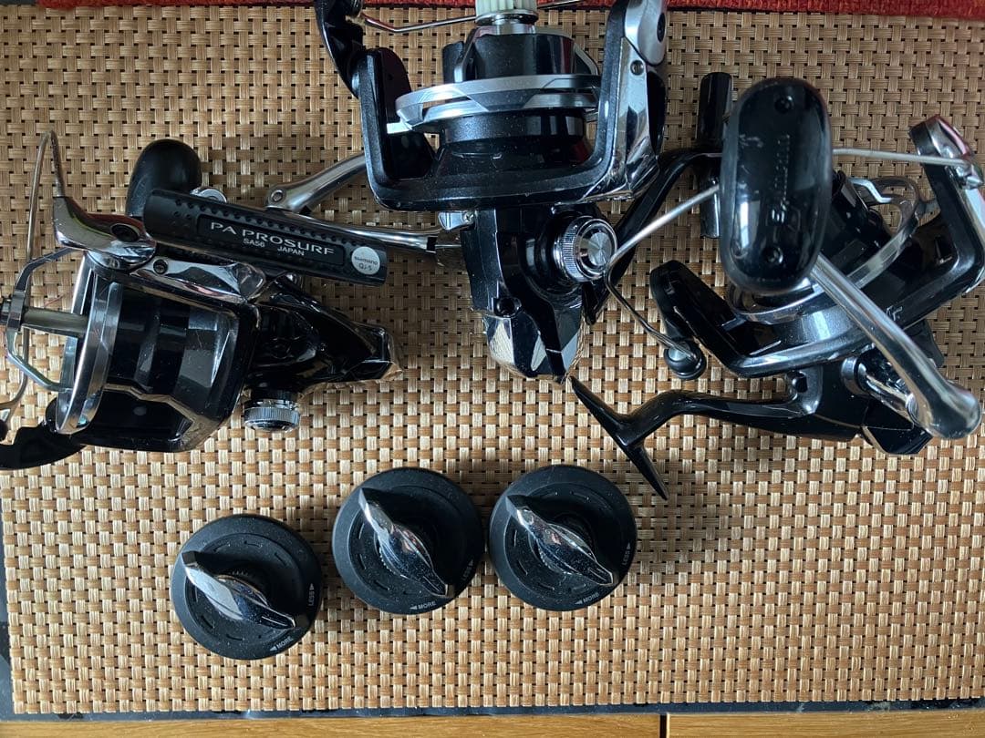 SHIMANO プロサーフ405CX パワーエアロプロサーフ3セット