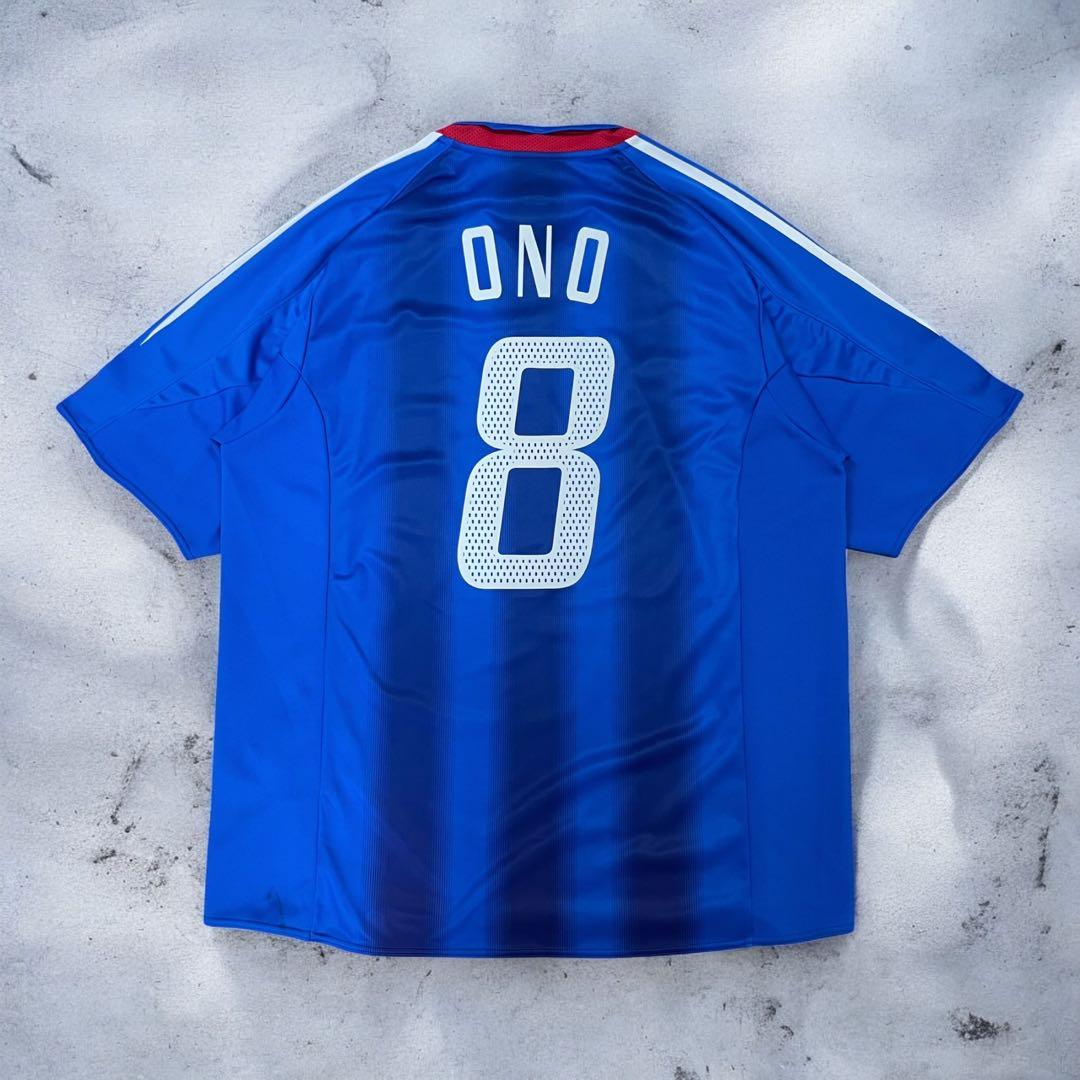 【入手困難】04 アテネ五輪 日本代表 ユニフォーム #8 小野伸二 アディダス