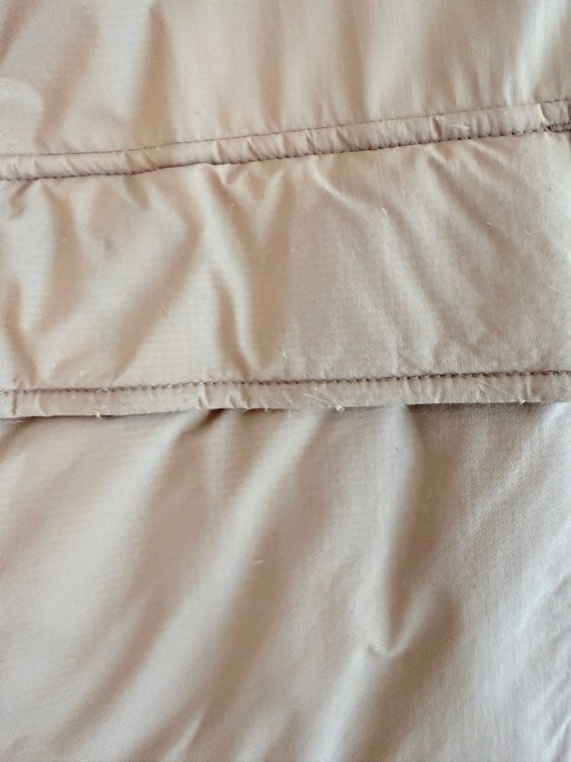 nanga f/ce スティーブアラン ダウン Lサイズ ベージュ