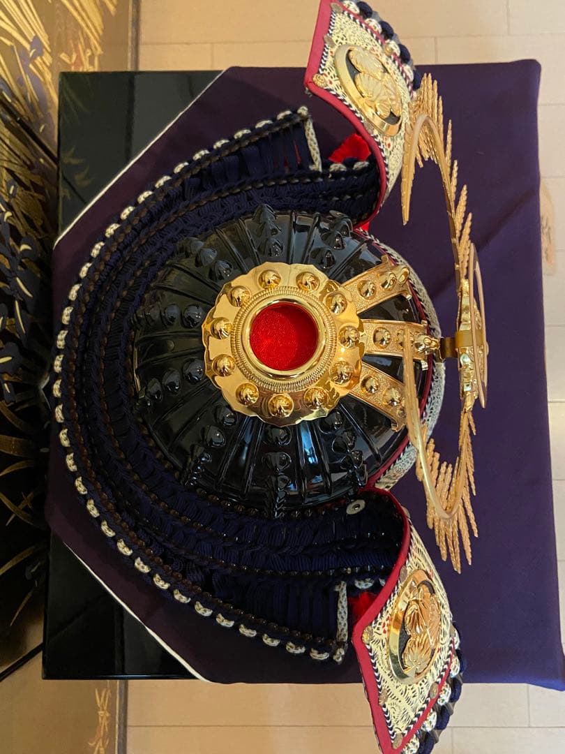 徳川家康　着用可能兜　五月人形　どうする家康