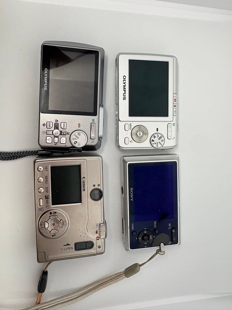 コンパクトデジタルカメラ4セット ジャンク