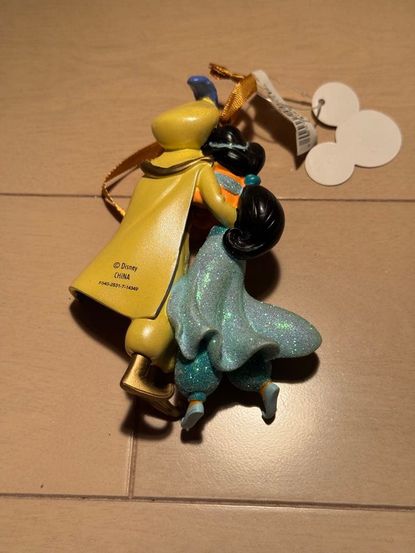 【希少★レア】タグ付き海外パーク品　アラジン　ジャスミン　オーナメント