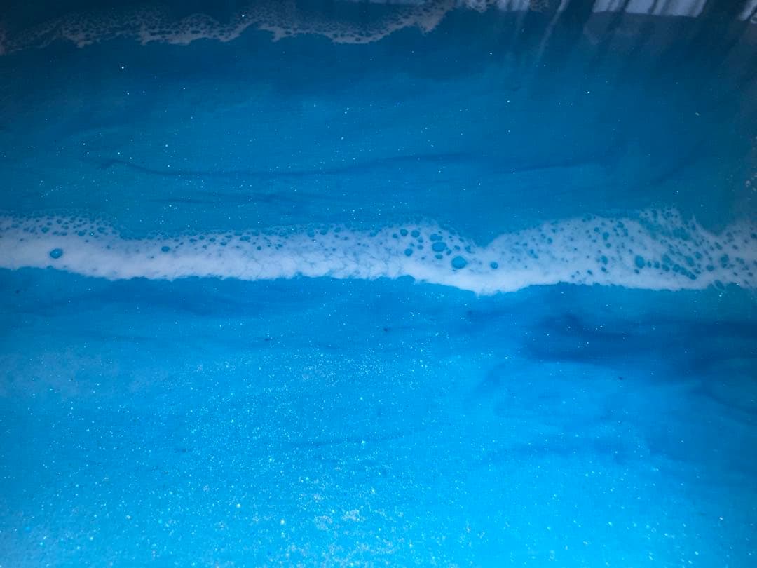 レジンアート 海の風景 与論島　百合が浜