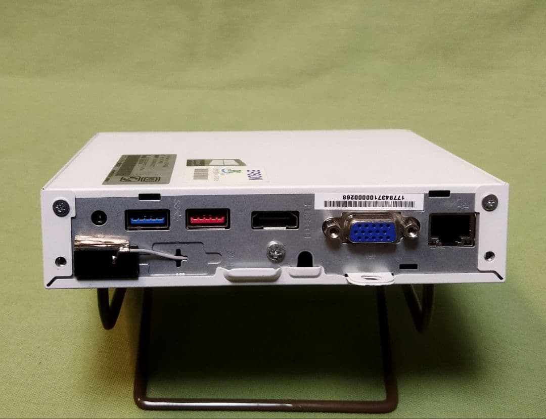 エプソン エンデバー ST40E SSD256GB Windows11 ミニPC