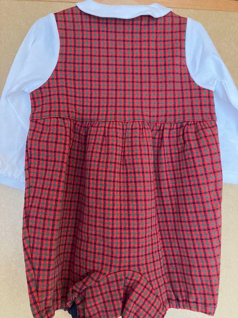 familiar 袖付ロンパス　80cm