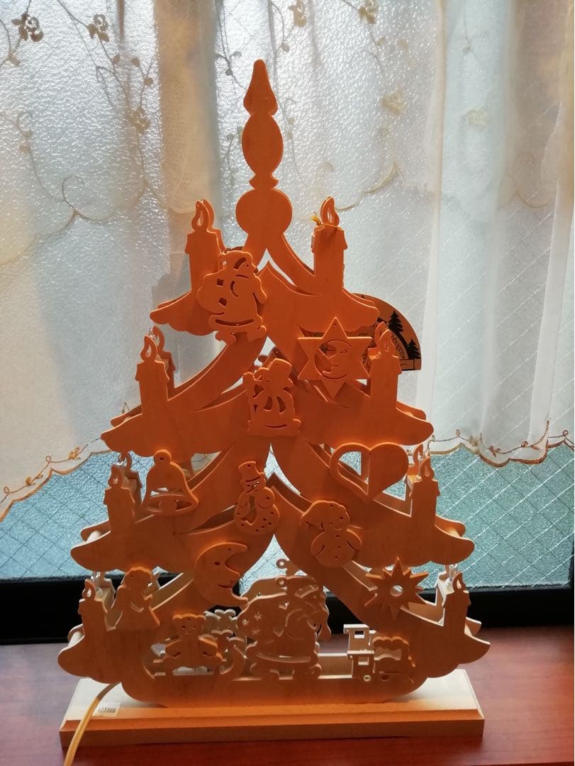 クリスマス　木製の飾り　置物　ドイツ製