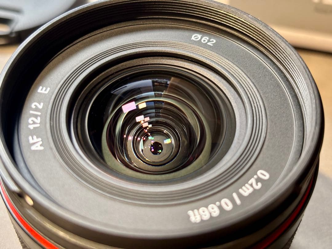 SAMYANG AF 12mm F2.0 E レンズ