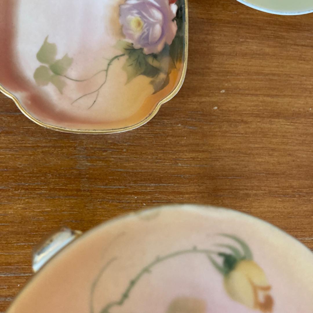 アールヌーボー　手描き　オールドノリタケ イギリス　ドレッサーセット