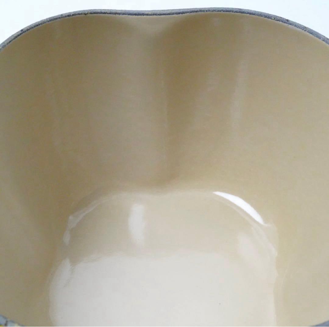 【極美品】LE CREUSET　ピーマンココット　ディジョンイエロー　18cm