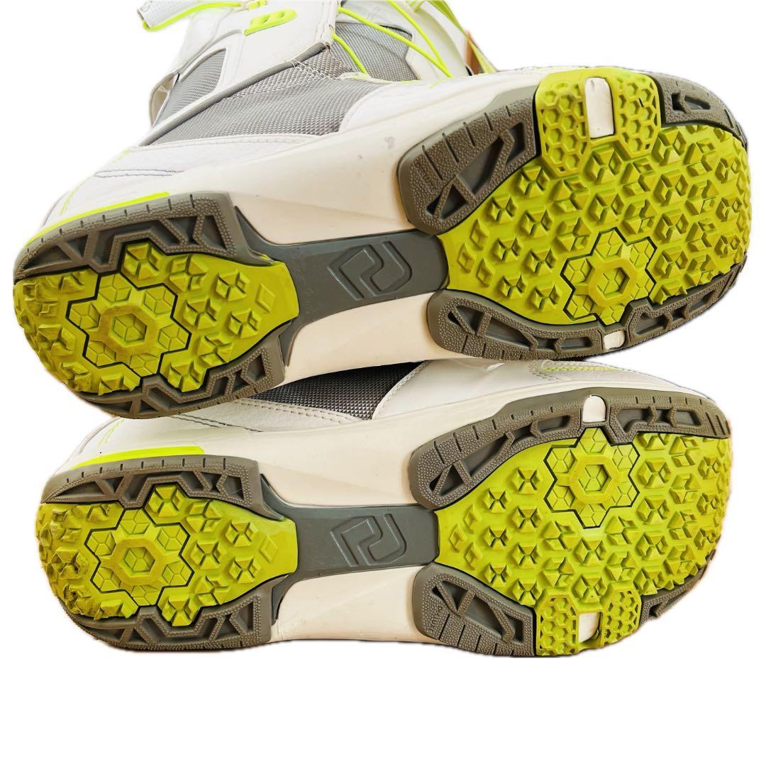 DEELUXE スノーボード　ブーツ　26.5 ホワイト　グレー　グリーン