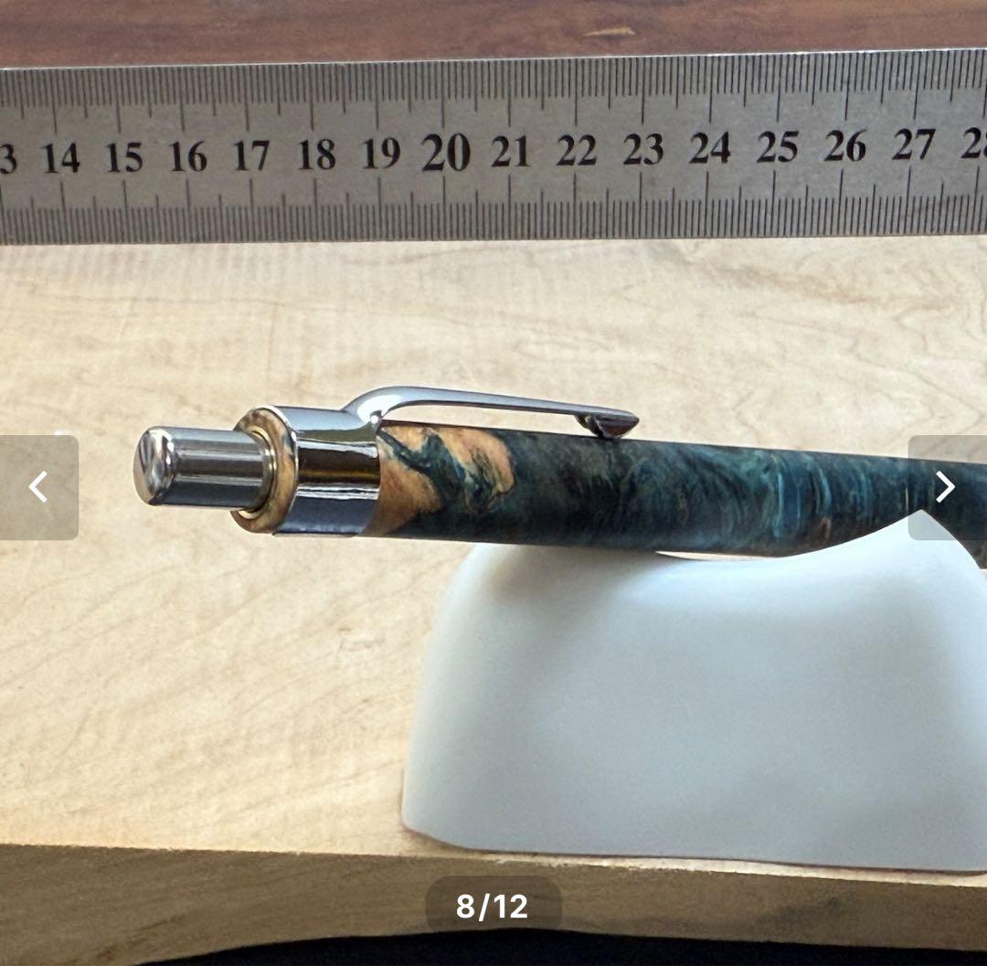 ◉専用ページ　444メープルバールスタビ　木製シャーペン　強低重心R ステンレス