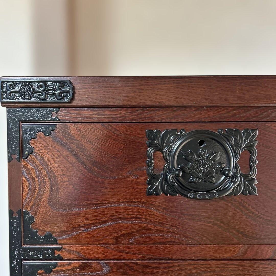 欅箪笥　飛鳥工芸　民芸家具　整理箪笥