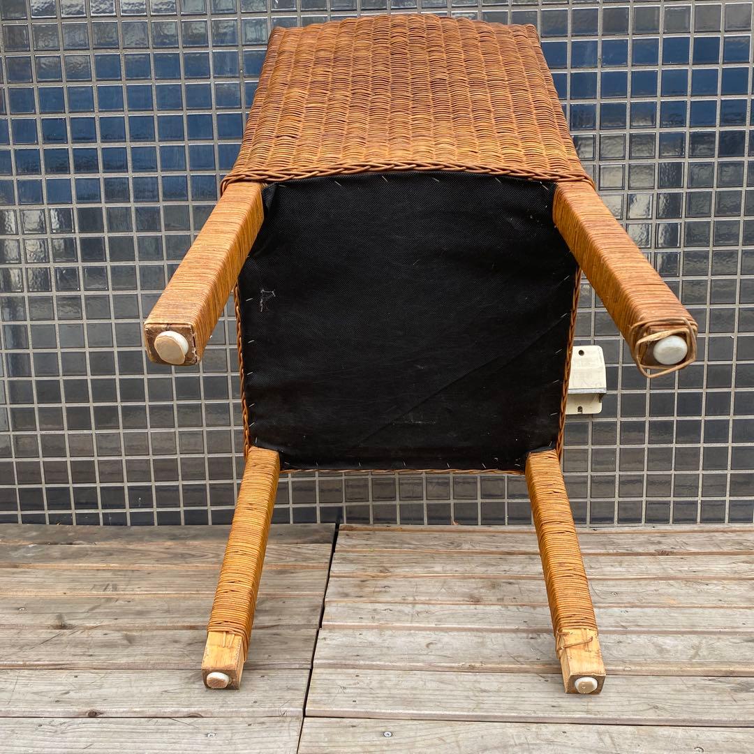 A. 昭和レトロ ラタンダイニングチェア インテリア ナチュラル 高級家具