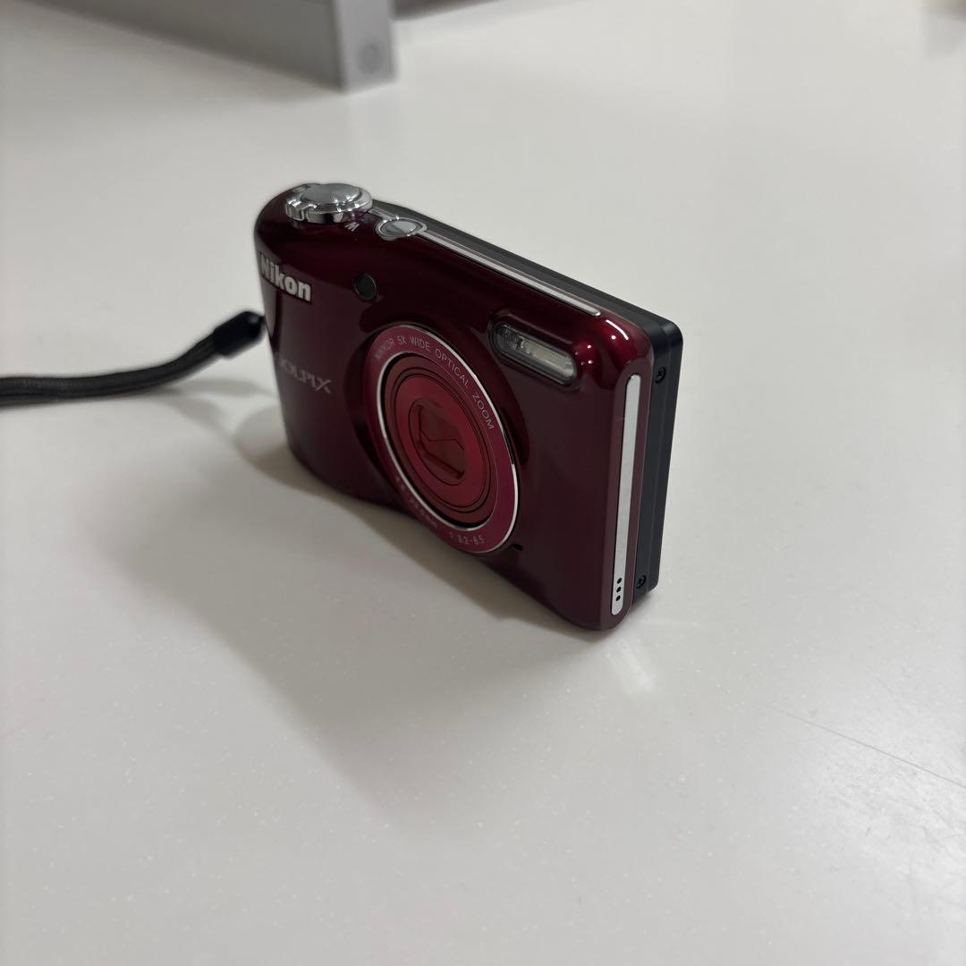 Nikon COOLPIX 赤 コンパクトデジタルカメラ
