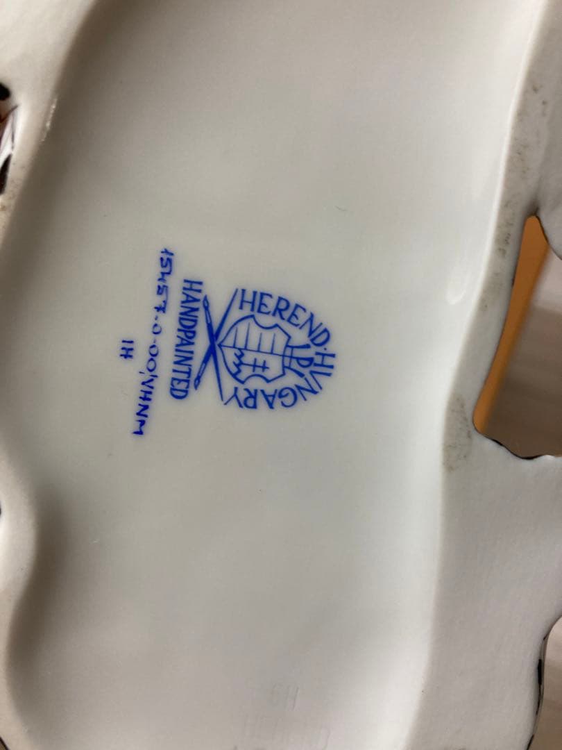 希少 ヘレンド アンテロープ 金彩 フィギュリン