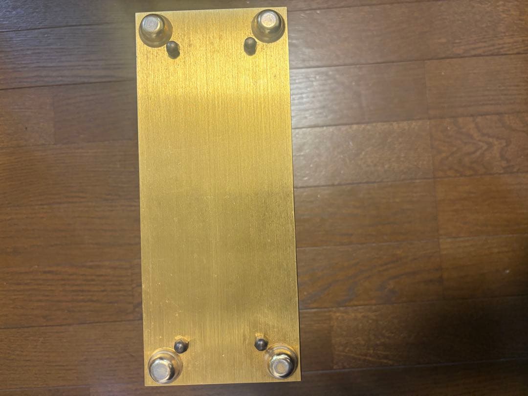 クラシックゴールド置時計