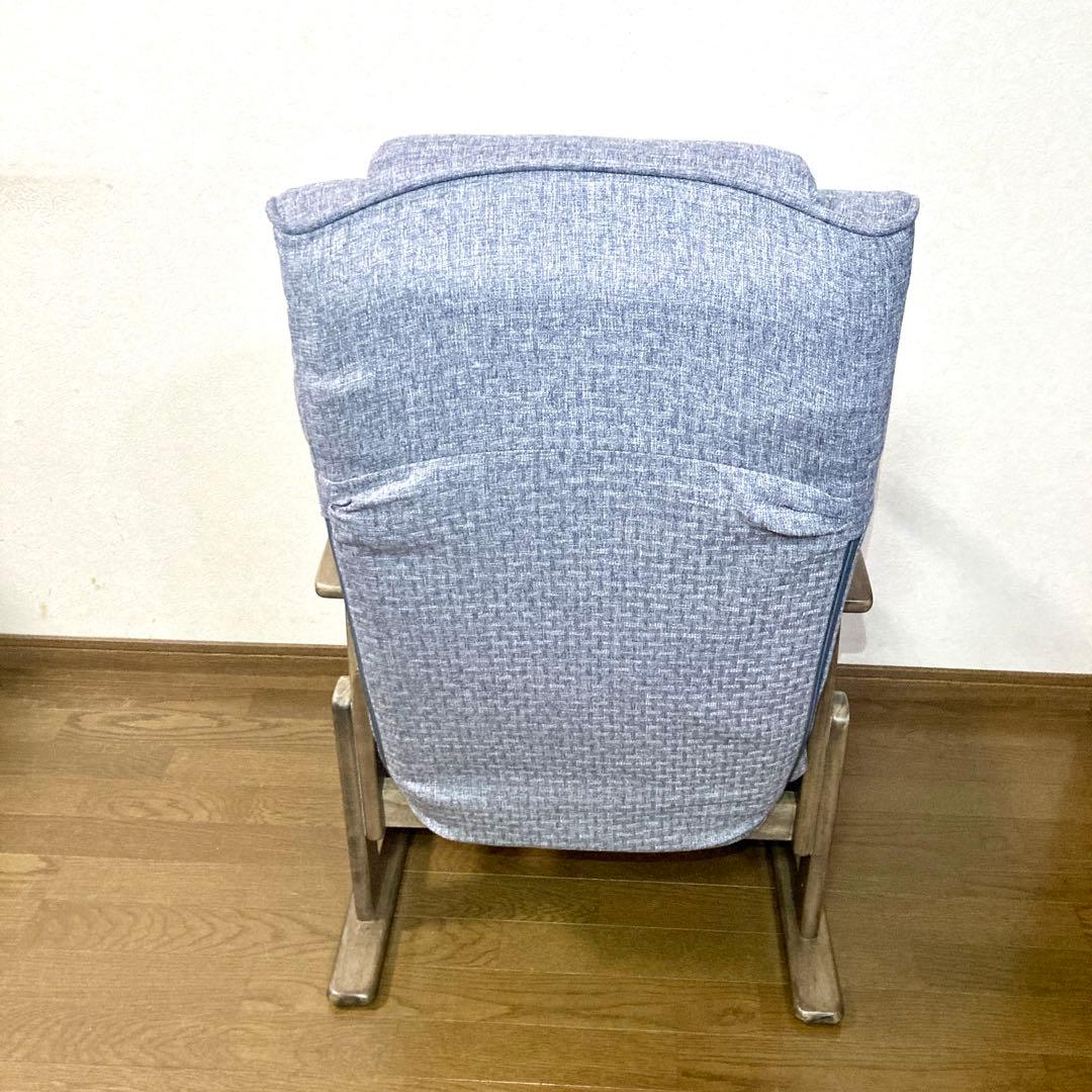 【良品✨】エムール ポケットコイル高座椅子 グレー