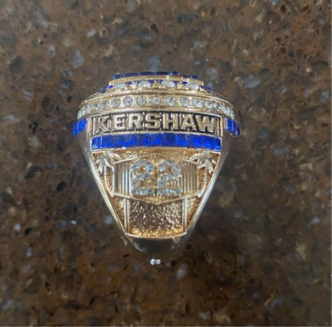 カーショー　リング　ワールドチャンピオン　ドジャース　来場者限定　8000個