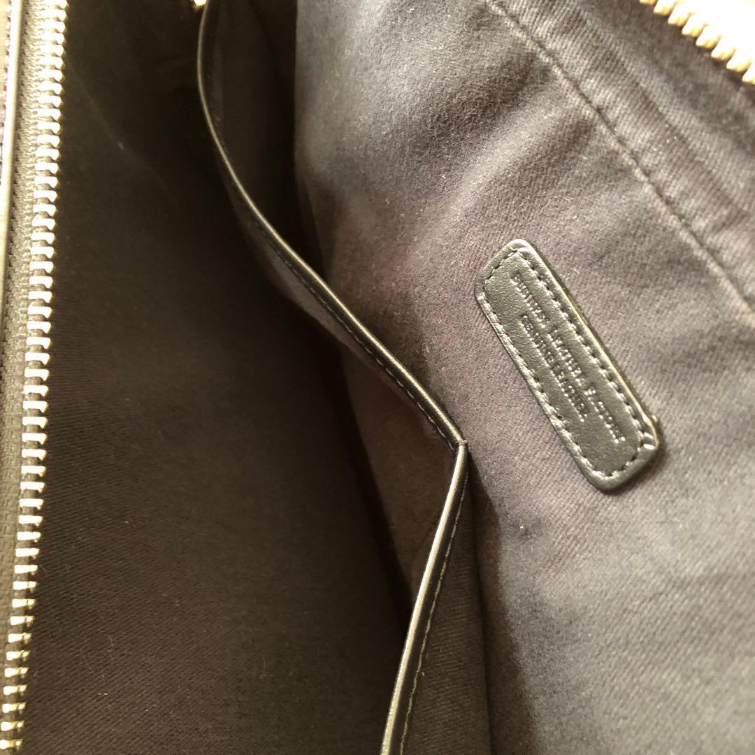 黒 レザービジネスバッグ　ビジネスレザーファクトリー