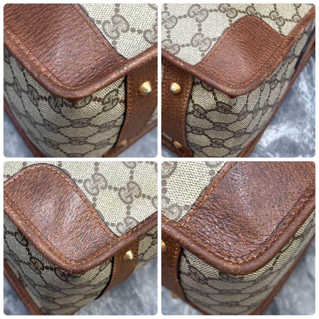 ✨美品✨GUCCI GG ショルダーバッグ 2way ハンド ブラウン ロゴ