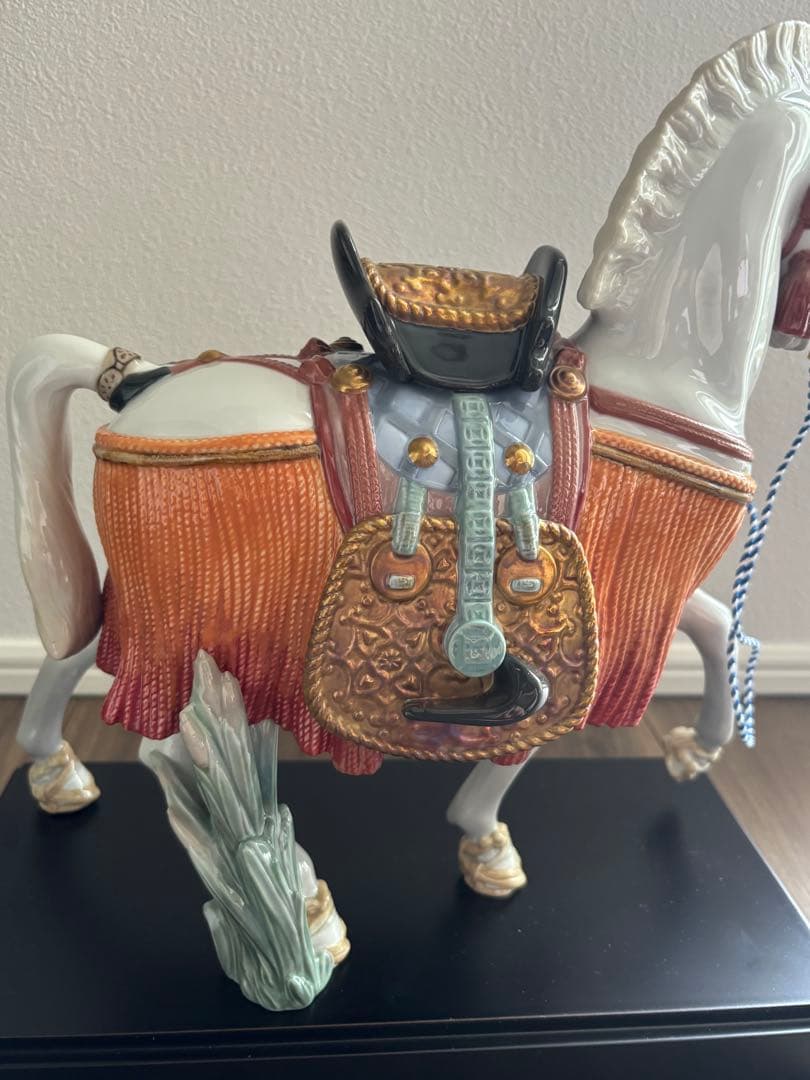 リヤドロ　希望の白馬　証明書有