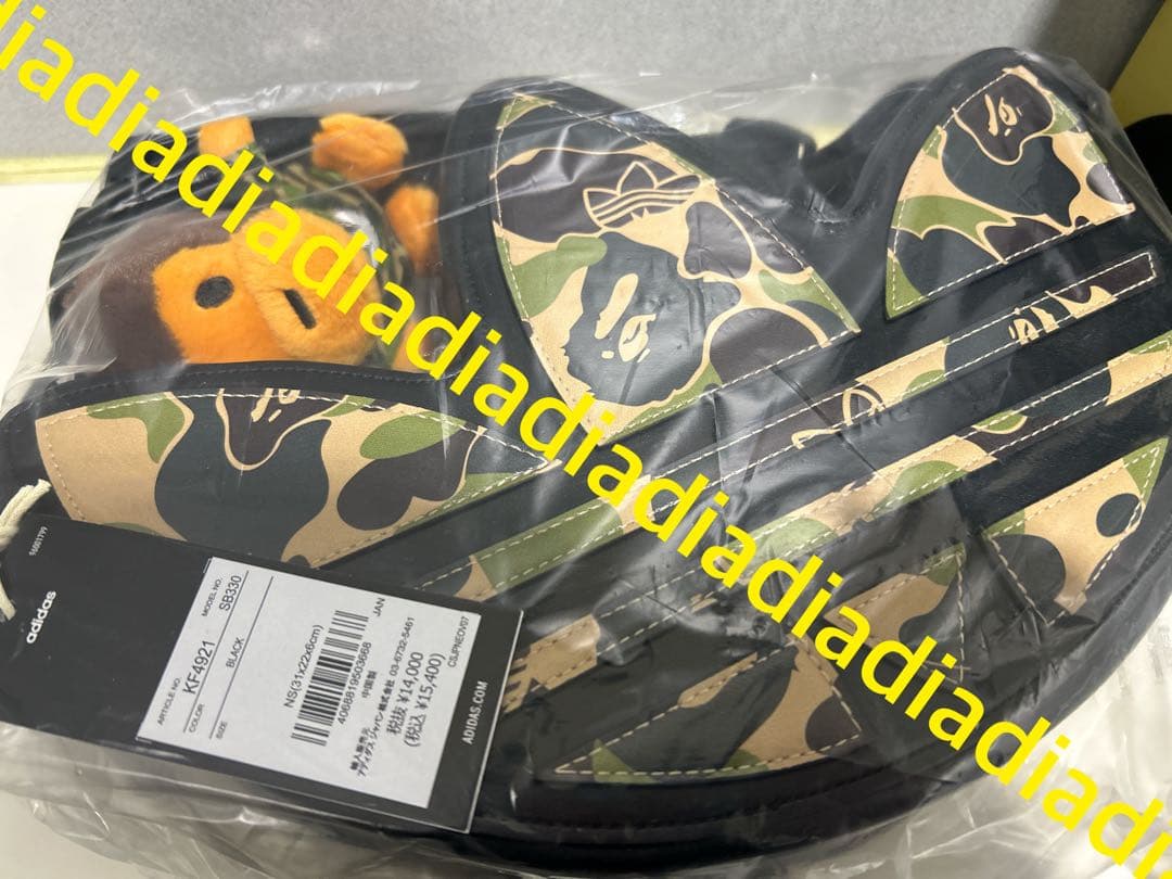 バッグ BAPE ADIDAS CAMO TREFOIL SHOULDER BAG