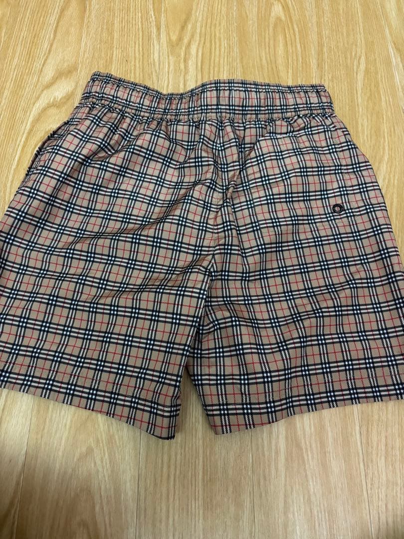 BURBERRY チェック柄スイムパンツ140cm