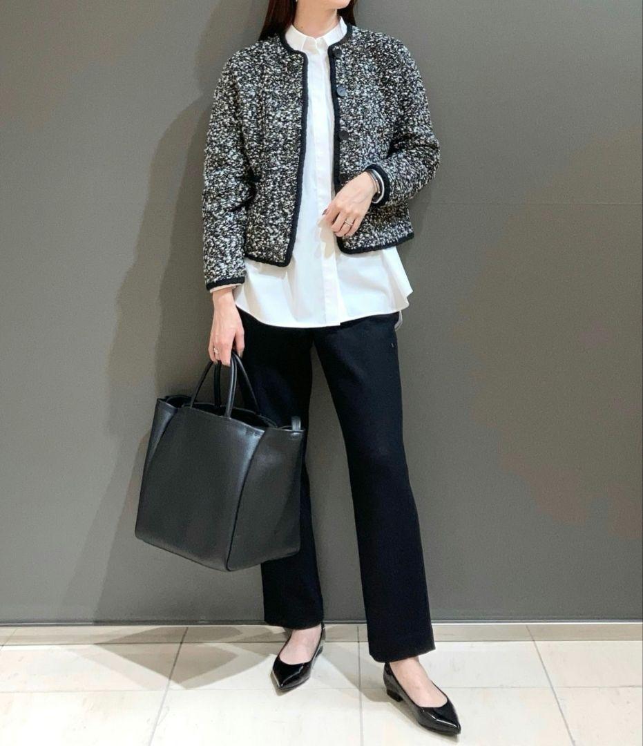 今季美品*定価7.5万 theory luxe ツイードニットジャケット 38