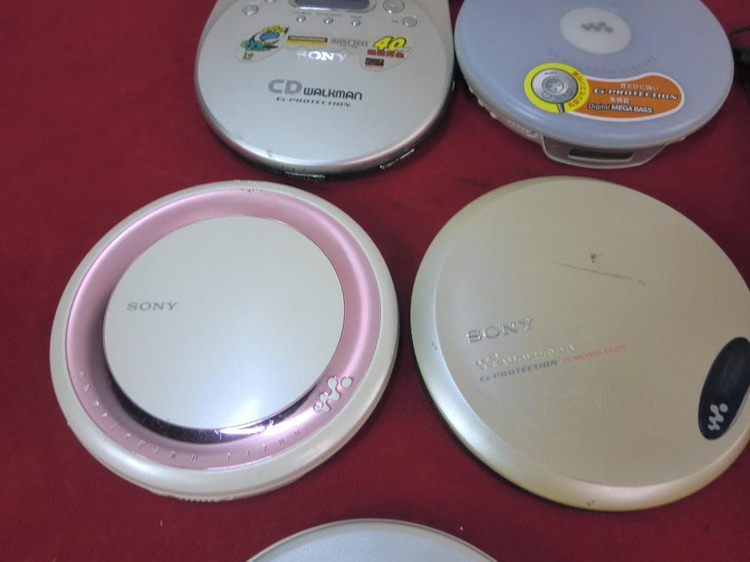 411：ソニー　パナソニック等　ポータブルプレーヤー　計13点　ジャンク