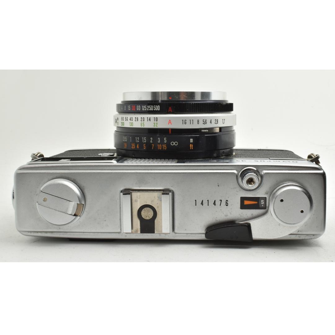 整備済 完動 Olympus 35 SP 42mm F1.7 AE バッチリ!