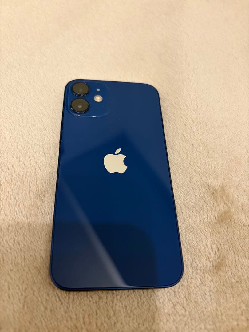 【カメラ音無し】Apple iPhone 12 ブルー 本体