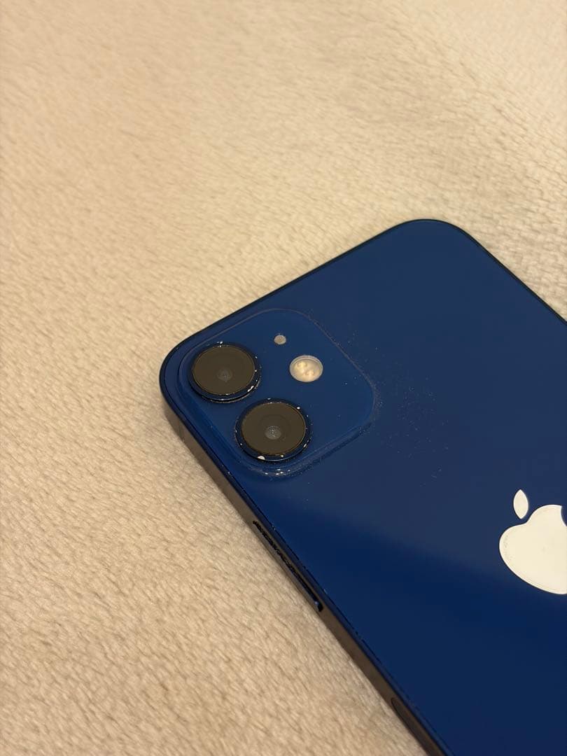 【カメラ音無し】Apple iPhone 12 ブルー 本体