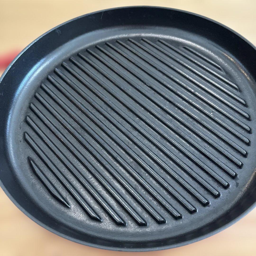 ストウブ　グリルパン 26cm チェリー　蓋なし　美品