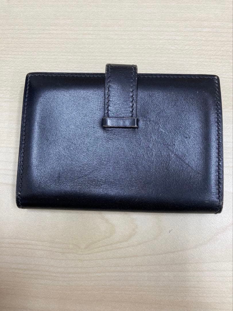 エルメス　ベアン　カードケース　名刺入れ　ブラック　HERMES　ブランド