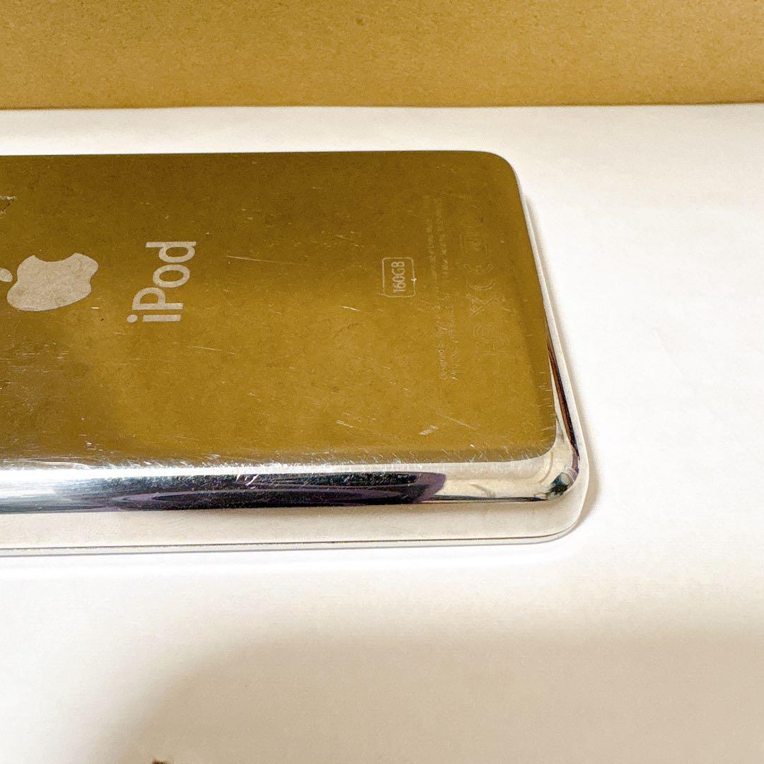 ジャンク品　Apple iPod Classic シルバー　160G